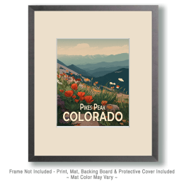 Pikes Peak Wildflowers Art