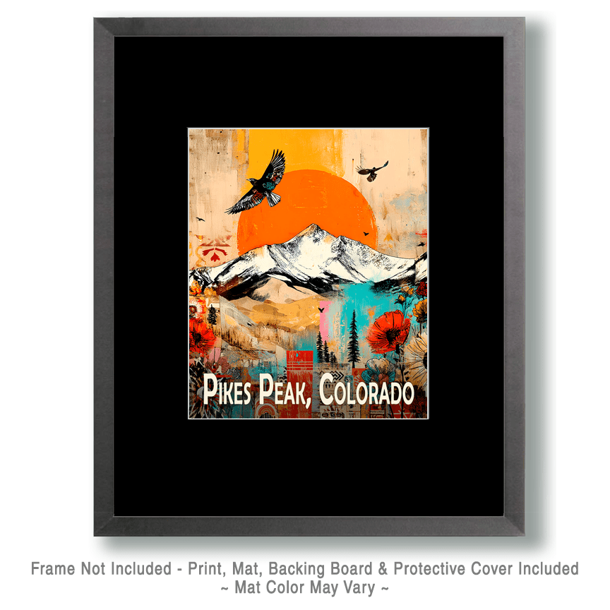 Lowbrow Pikes Peak Art