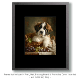 Bernie Puppy Still-Life Art