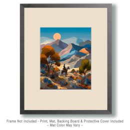 Early Mountain Ride Art