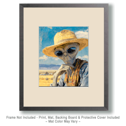 Old Alien Resident Art