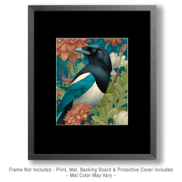 Vintage Magpie Art
