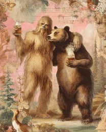 Bigfoot & Bear Celebrate!