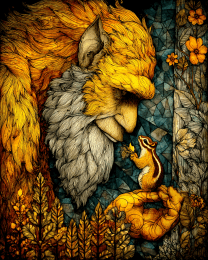 Chipmunk's Gift to Bigfoot