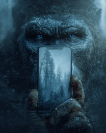 Nice Photo, Bigfoot!