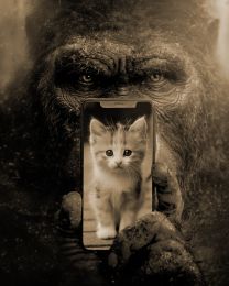 Aww! Bigfoots a Softie