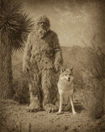 Bigfoot with Coyote