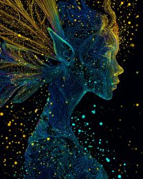 Mystical Cosmic Fairy