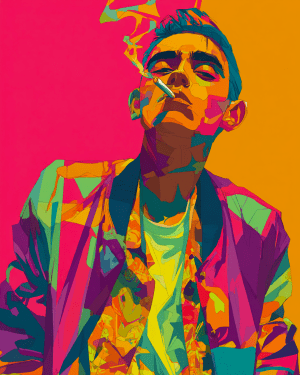 Omoshiroi Guy Smoking