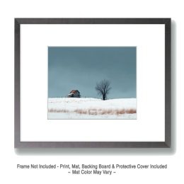 Barn on the Hill Art
