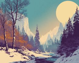 Yosemite El Capitan Wnterscape