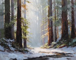 Deep Woods Winterscape