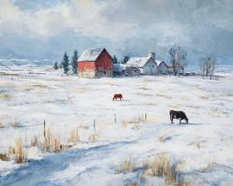 Farmland Winterscape