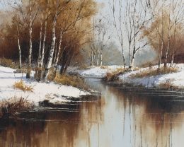 Early Snow Winterscape