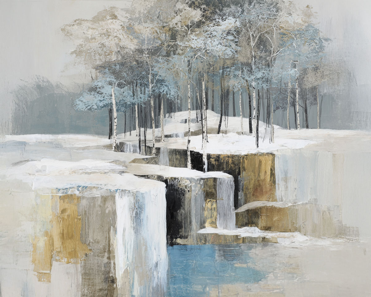 Peaceful Evening Winterscape