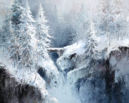 Stone Bridge Winterscape