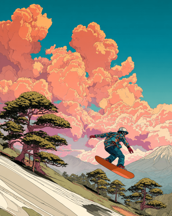 Kakkoii Snowboarder