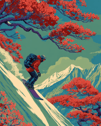 Tsuyoi Skiier