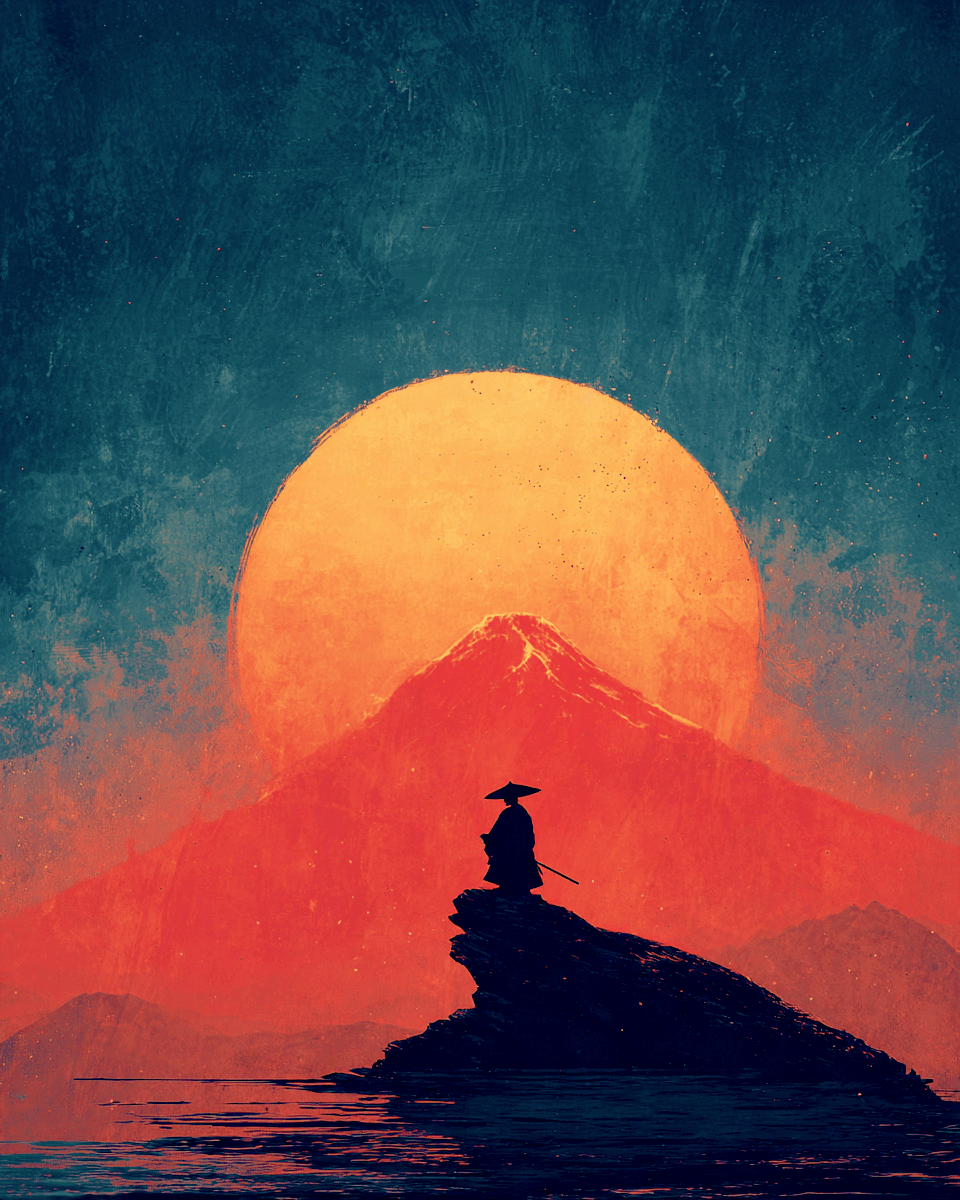 Alone in a Mountain Shadow