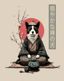 Calm Zen Dog