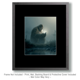 Bigfoot Phone Time Art