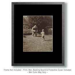 Bigfoot PLays Catch Art