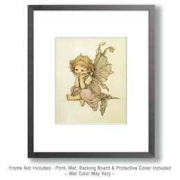 Smiling Fairy Baby Art