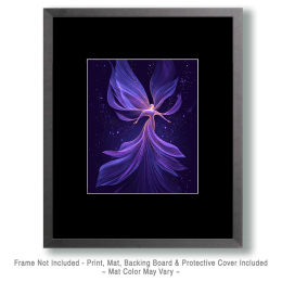 Purple Airy-Fairy Art