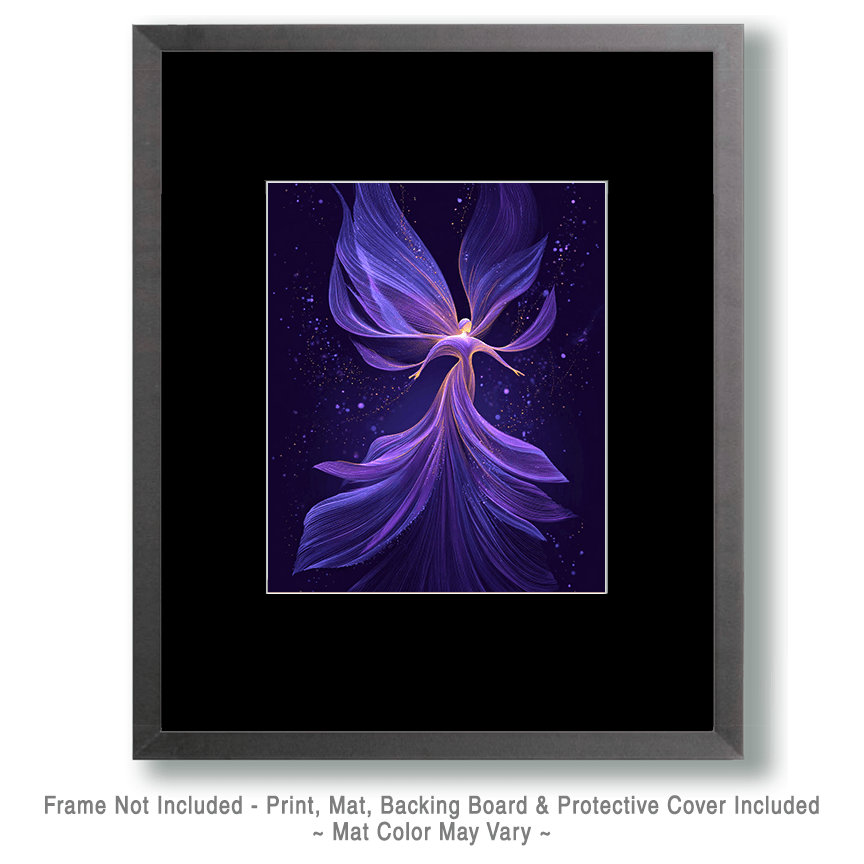 Purple Airy-Fairy Art