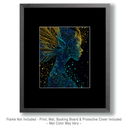 Mystical Cosmic Fairy Art