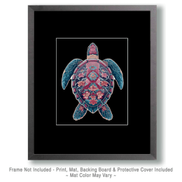 Utsukushī Sea Turtle Art
