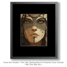 Warrior Woman Art