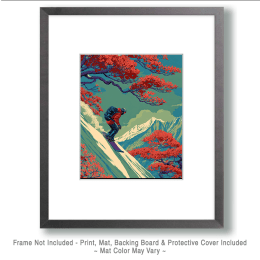 Tsuyoi Skiier Art