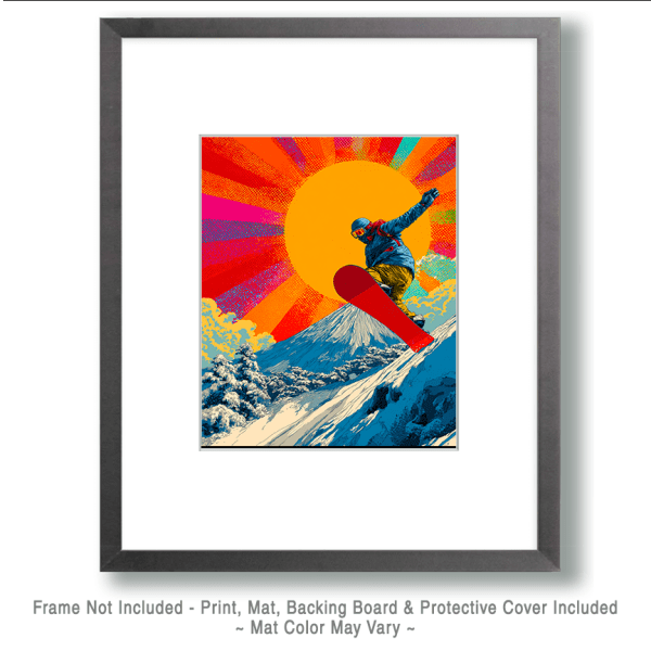 Kuuru Snowboarder Art
