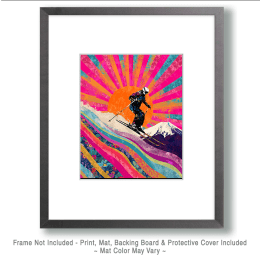 Kakkoii Skiier Art