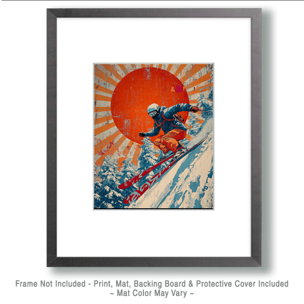 Kuuru Skiier Art