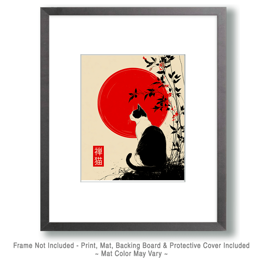 Zen Cat Art