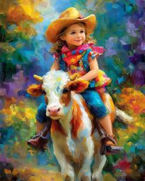 Baby Cowgirl Bullrider