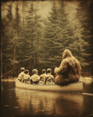 Bigfoot Canoe Lessons
