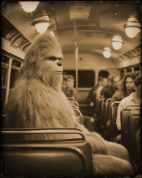Bigfoot on the Bus