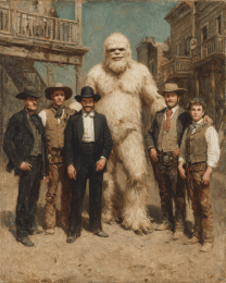 Sasquatch and Friends in the Old West