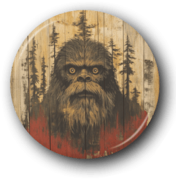 Vintage Bigfoot - One Inch Pinback Button