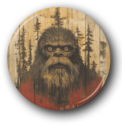 Vintage Bigfoot - One Inch Pinback Button