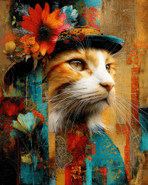 Alexander Cats in Hats Art