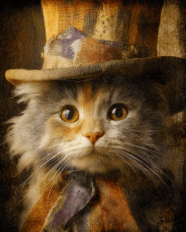 Mark Cats in Hats Art