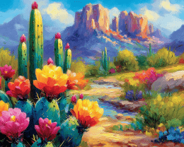 Impressionist Sonoran Desert