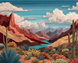 Sonoran Desert Scene