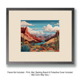 Sonoran Desert Scene Art