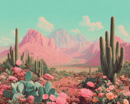 Brilliant Sonoran Desert Scene