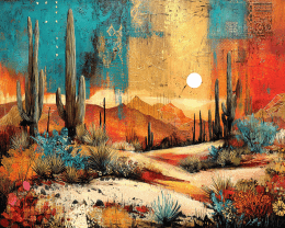 Sonoran Desert Evening